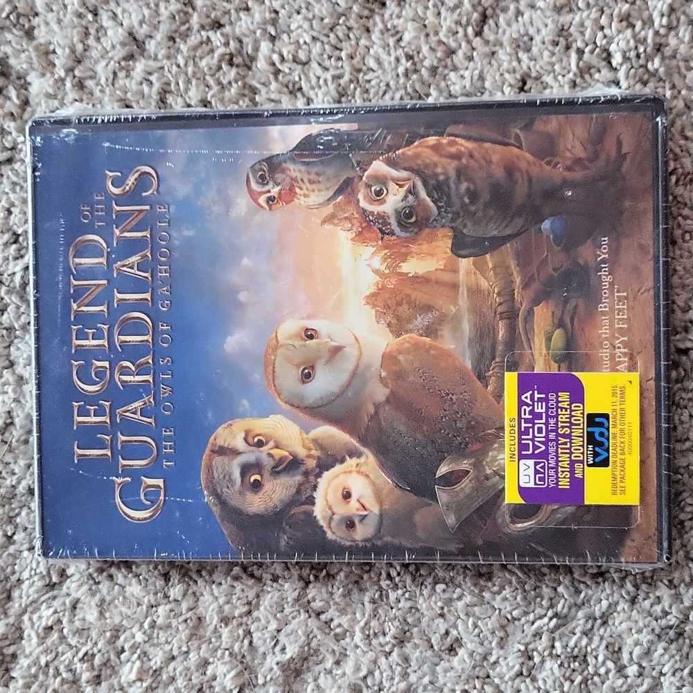 NWT, Legend of the Guardians: The Owls of Ga'Hoole DVD